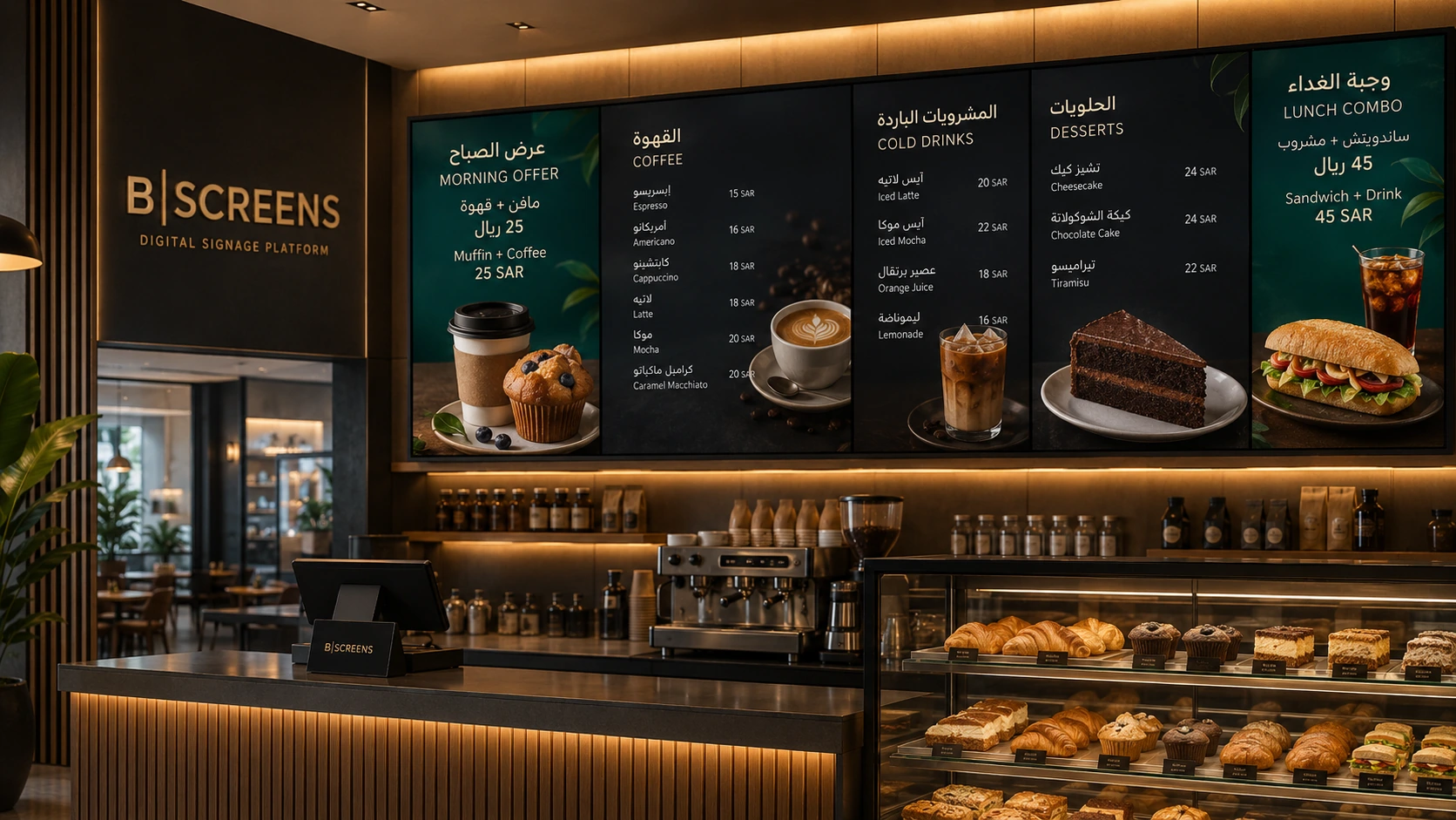 Restaurant menu boards